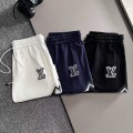 「#4746」LV spring and summer new elastic casual washed loose shorts
