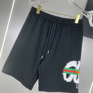 「#4752」Gucci side print classic logo shorts