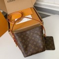 「#4758」专柜当季新款 ALL IN BB 老花手袋 M12925，18*12*16cm