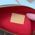 「#4759」New NANO SPEEDY DATING Monsoon handbag M13226, 10.5*11.5*18cm