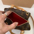 「#4759」New NANO SPEEDY DATING Monsoon handbag M13226, 10.5*11.5*18cm