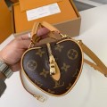 「#4759」New NANO SPEEDY DATING Monsoon handbag M13226, 10.5*11.5*18cm