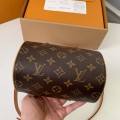 「#4759」New NANO SPEEDY DATING Monsoon handbag M13226, 10.5*11.5*18cm