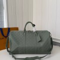 「#4764」New KEEPALL BANDOULIÈRE 50 travel bag M13976