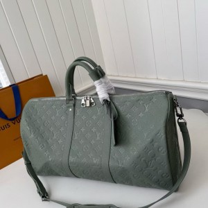 「#4764」New KEEPALL BANDOULIÈRE 50 travel bag M13976