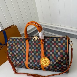 「#4767」New KEEPALL BANDOULIÈRE 50 travel bag M00170