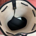 「#4774」loro piana extra black imported cowhide drawstring backpack, size: 25*27*14cm