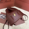 「#4775」loro piana extra black imported cowhide drawstring backpack, size: 25*27*14cm