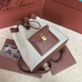 「#4779」loro piana extra caramel canvas drawstring backpack, size: 25*27*14cm