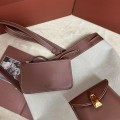 「#4779」loro piana extra caramel canvas drawstring backpack, size: 25*27*14cm