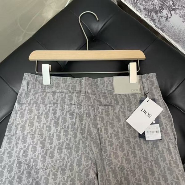 DIOR printed work jeans