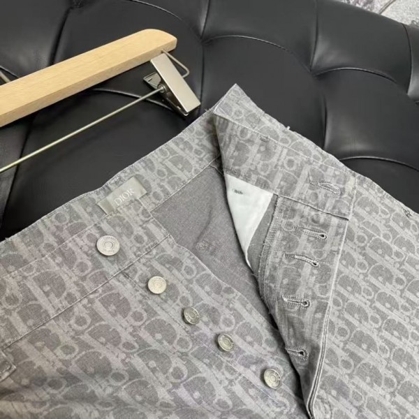 DIOR printed work jeans
