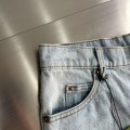 「#4784」Gucci cuffed washed jeans
