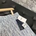 「#4785」Dior all over print jeans blue
