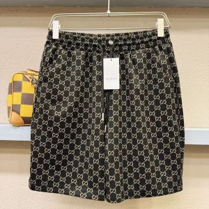 「#4787」GUCCI jacquard shorts