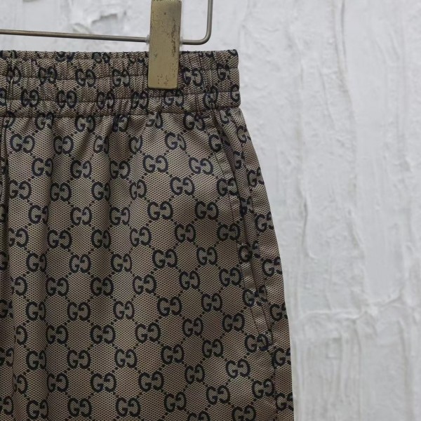 GUCCI2025 new letter full print shorts