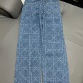 「#4792」Dior diamond laser embroidered jeans