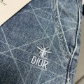 「#4792」Dior diamond laser embroidered jeans