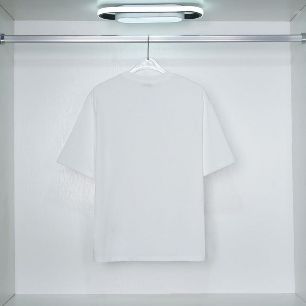 CHANEL Colorful Butterfly Cotton T-shirt