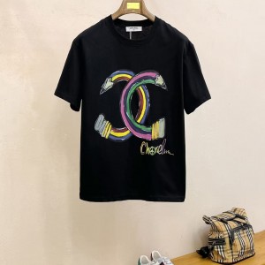 「#4801」Chanel washed new year new T-shirt