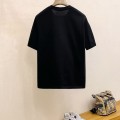 「#4803」CHANEL cotton logo embroidered T-shirt