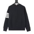 「#4804」Thom Browne waffle crewneck sweatshirt