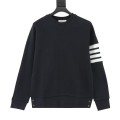 「#4804」Thom Browne waffle crewneck sweatshirt
