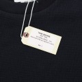 「#4804」Thom Browne waffle crewneck sweatshirt