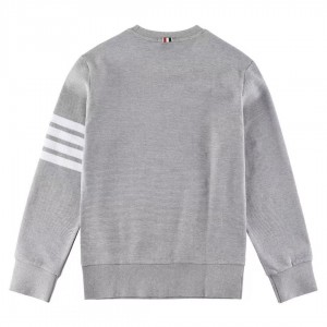 「#4815」Thom Browne ripple crewneck sweatshirt