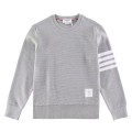 「#4815」Thom Browne ripple crewneck sweatshirt