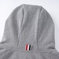 「#4816」Thom Browne ripple zip-up hoodie