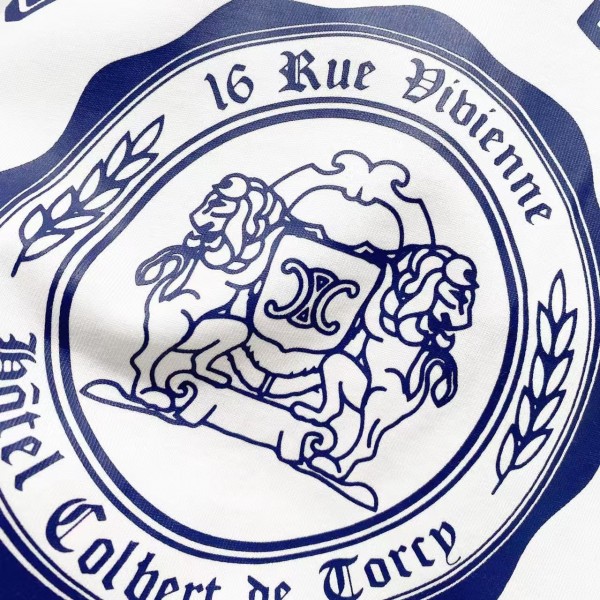 celine Arc de Triomphe printed logo
