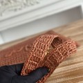 「#4839」chloe spring and summer new style SUMMER BANANA dopamine color caramel color pure handmade straw wov