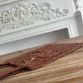 「#4839」chloe spring and summer new style SUMMER BANANA dopamine color caramel color pure handmade straw wov