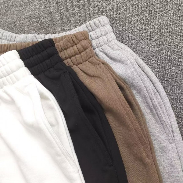 Balenciaga Embroidered Cotton Shorts
