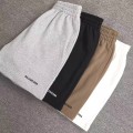 「#4859」Balenciaga Embroidered Cotton Shorts
