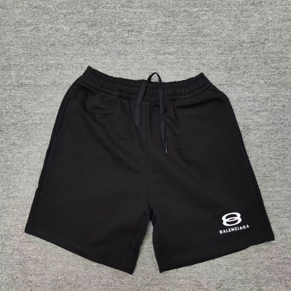 「#4862」Balenciaga new double ring embroidered shorts