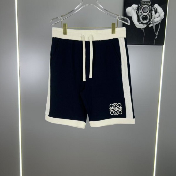 「#4872」Loewe latest casual patchwork shorts