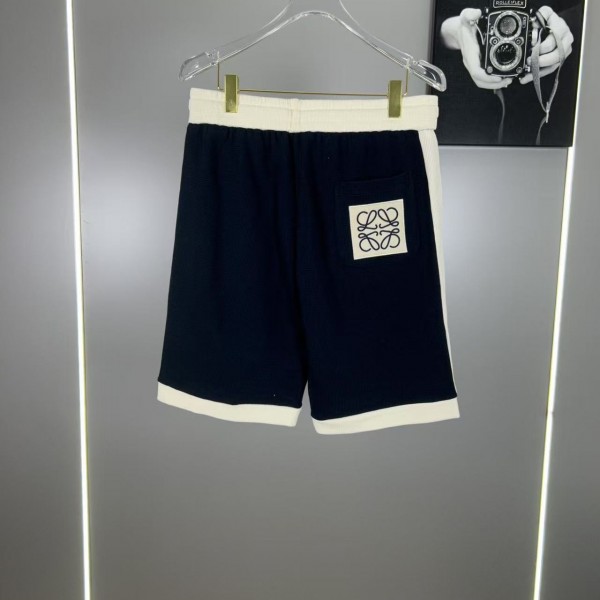 Loewe latest casual patchwork shorts
