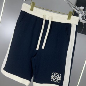 「#4872」Loewe latest casual patchwork shorts