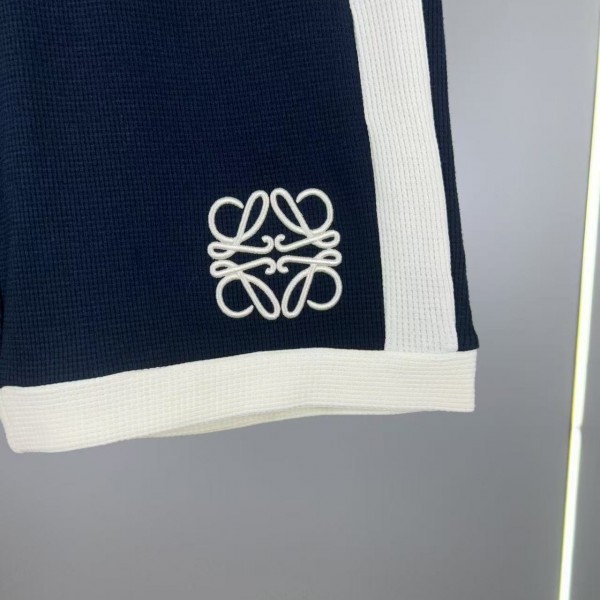 Loewe latest casual patchwork shorts
