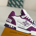「#4874」LOUIS VUITTON TRAINER SNEAKERS