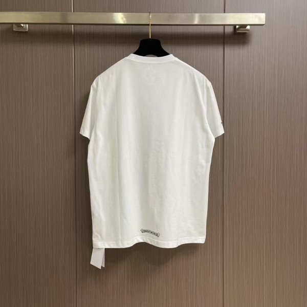 Chrome Hearts 2025 early spring new style pocket horseshoe print short sleeves