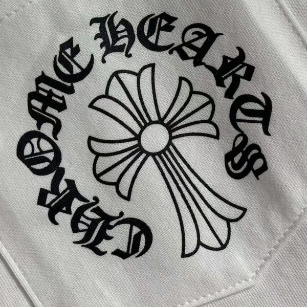 Chrome Hearts 2025 early spring new style pocket horseshoe print short sleeves