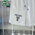 「#4910」Prada logo printed washed shorts