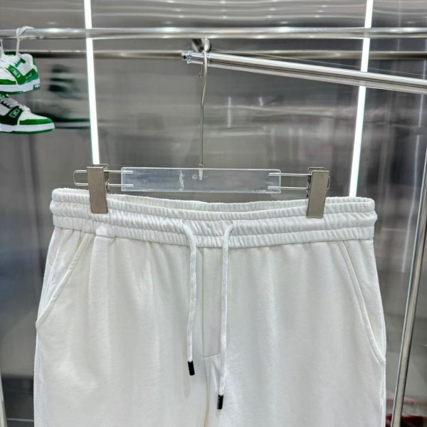 Prada logo printed washed shorts