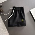 「#4930」Stone Island 2025 Spring and Summer New Elastic Casual Shorts