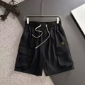 「#4930」Stone Island 2025 Spring and Summer New Elastic Casual Shorts