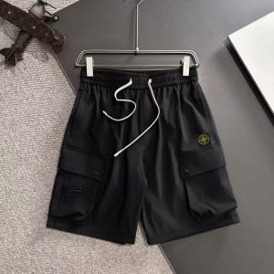 「#4930」Stone Island 2025 Spring and Summer New Elastic Casual Shorts