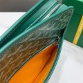 「#4945」Goyard imported cowhide with canvas small toilet bag, size: 25*18*7cm